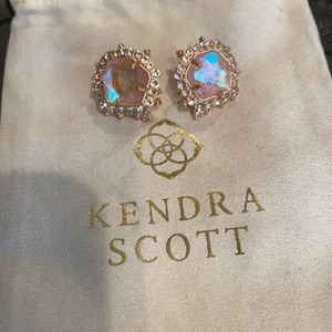 Rose Gold Kendra Scott large studs